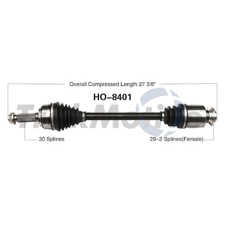 Surtrack Axle Cv Axle Shaft, Ho-8401 HO-8401